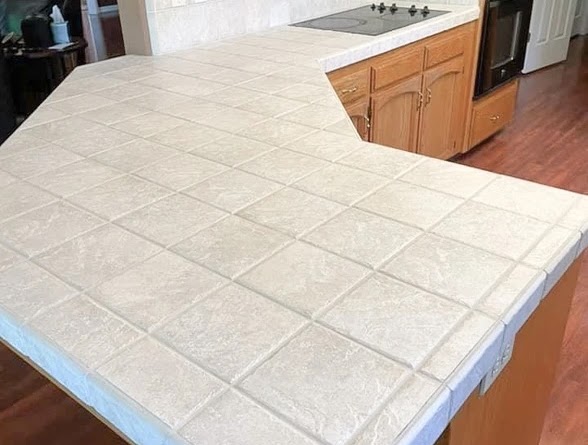 Before Countertop Cleaning