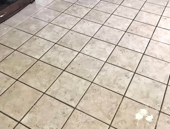 Before Tile Cleaning
